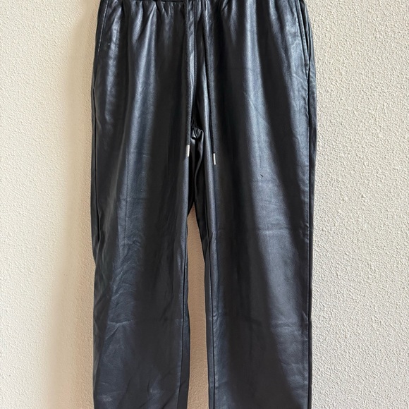 Black Leather Pants - Picture 5 of 7